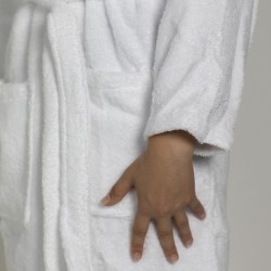 Szlafrok hotelowy biały PRESTIGE