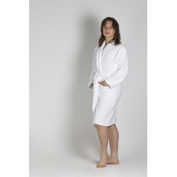 Szlafrok hotelowy biały PRESTIGE