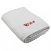 Weiße Hotelhandtücher 70x140cm 100% Baumwolle 500 g / m2 Parma