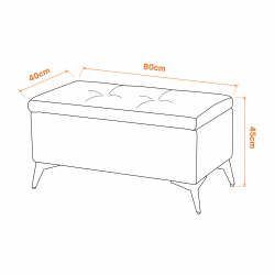 Pufa Budapest Velvet – Designerskie Siedzisko Bryła w Stylu Modern