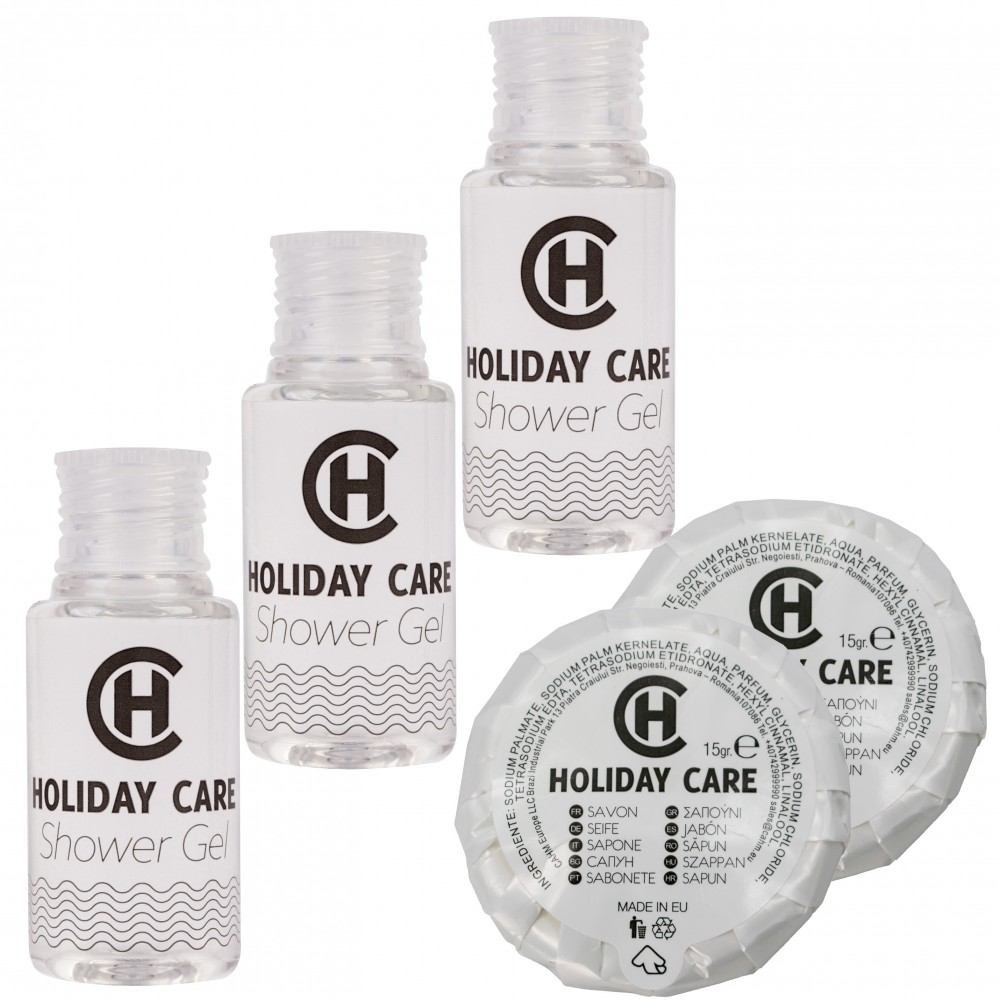 Zestaw kosmetyków hotelowych Holiday Care