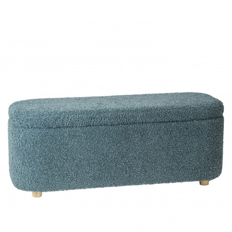 Pouf PRAGUE – Sitzbank mit Stauraum, aufklappbar