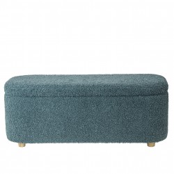 Pouf PRAGUE – Sitzbank mit Stauraum, aufklappbar