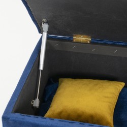 Pufa otwierana z legowiskiem, domek dla psa, królika lub kota