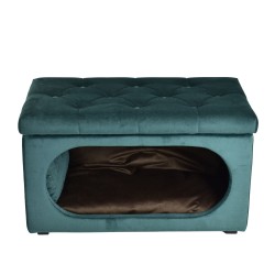 Pufa otwierana - legowisko z poduszkami