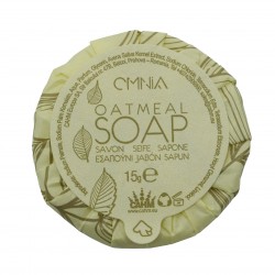 Plissierte Hotel-Seife Omnia 15g, 500 Stück