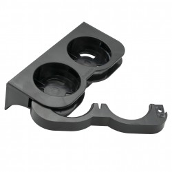 Magic Holder – Doppel-Wandhalterung für Hotelseifen und Spender (Schwarz)