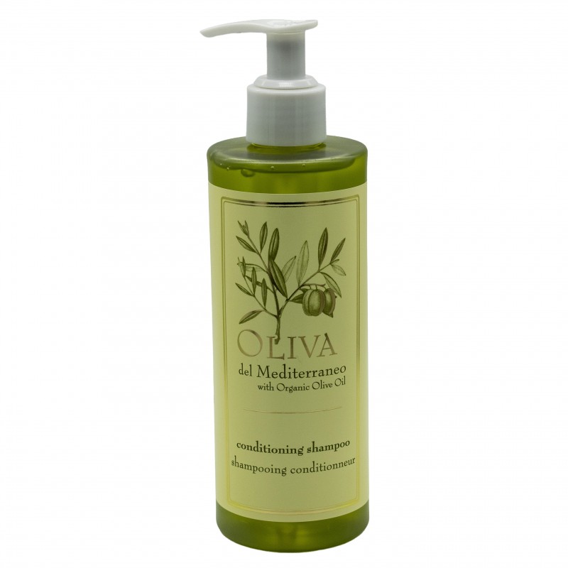Oliva del Mediterraneo – Pflegendes Shampoo mit Bio-Olivenöl (300 ml)