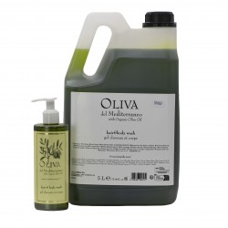 OLIVA Gel-Shampoo 300 ml in einer runden Flasche