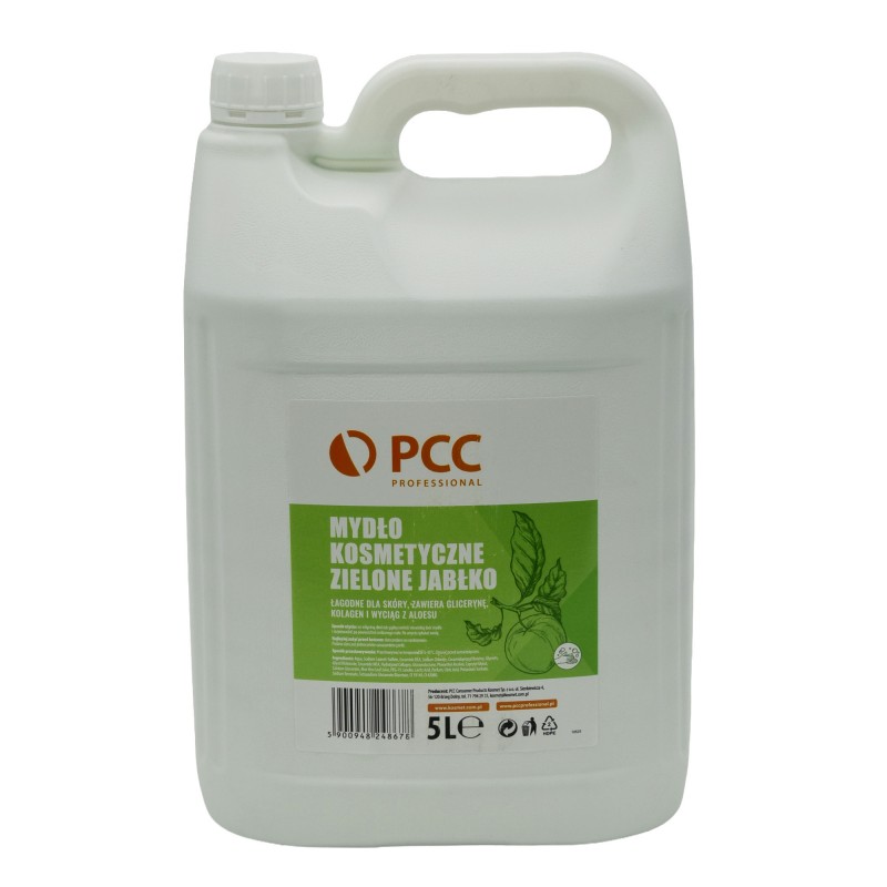 Mydło w płynie Zielone Jabłko PCC Professional 5L