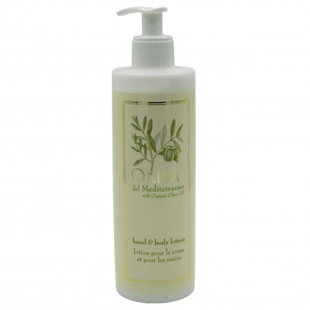 Oliva REAL Hand- und Körperlotion 400ml mit Pumpspender