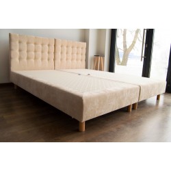Łóżko Hotelowe Standard 90x200 cm z materacem i wezgłowiem