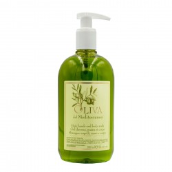 Szampon i żel hotelowy duży z pompką Oliva 500ml - 1szt