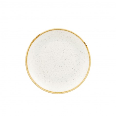Talerz porcelanowy płaski 16,5 cm Evolve STONECAST BARLEY WHITE