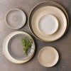 Talerz porcelanowy płaski 16,5 cm Evolve STONECAST BARLEY WHITE
