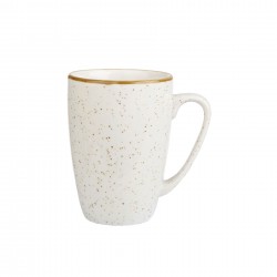 Kubek porcelanowy średnica 8 cm CHURCHILL STONECAST BARLEY WHITE