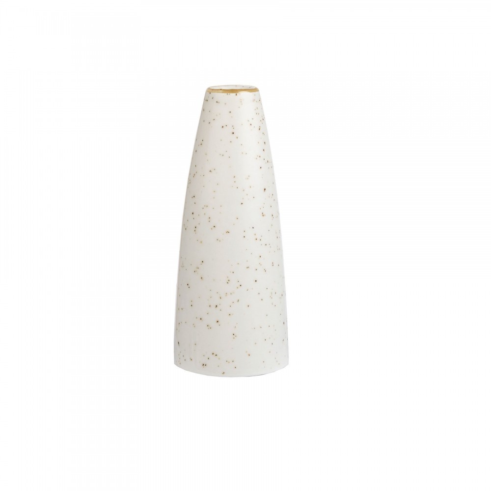 Wazonik porcelanowy wysokość 12,5 cm CHURCHILL STONECAST BARLEY WHITE