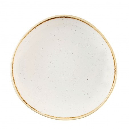 Talerz porcelanowy płaski 18,6 cm CHURCHILL STONECAST BARLEY WHITE
