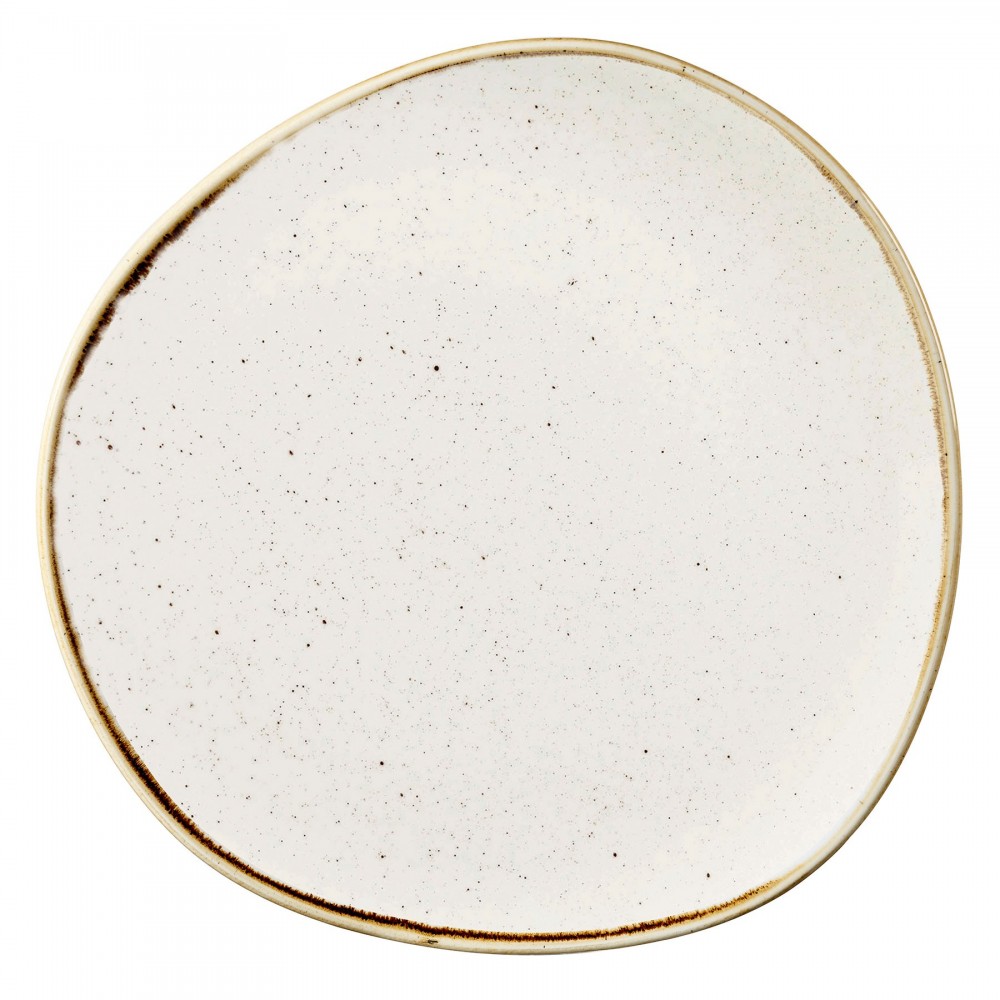 Talerz porcelanowy płaski 18,6 cm CHURCHILL STONECAST BARLEY WHITE
