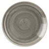 Talerz płaski średnica 32,4 cm  porcelana Churchill Stonecast Peppercorn Grey