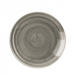 Talerz płaski średnica 32,4 cm  porcelana Churchill Stonecast Peppercorn Grey