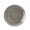 Talerz płaski średnica 32,4 cm  porcelana Churchill Stonecast Peppercorn Grey