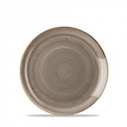 Talerz płaski średnica 32,4 cm  porcelana Churchill Stonecast Peppercorn Grey