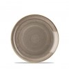 Talerz płaski średnica 32,4 cm  porcelana Churchill Stonecast Peppercorn Grey