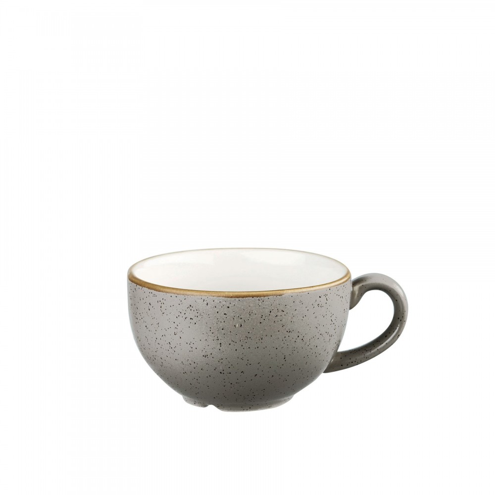 Porzellan |  Filiżanka szara porcelana średnica 9,5 cm