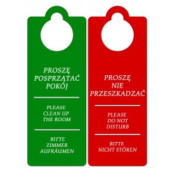 Zawieszka hotelowa 100 szt