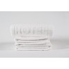 Pościel hotelowa |  Białe ręczniki z tłoczeniem "HOTEL" 500