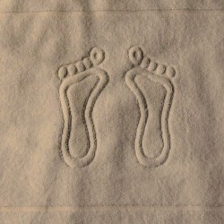 Ręczniki hotelowe | Dywanik łazienkowy Stopka frotte , 100% bawełna 
