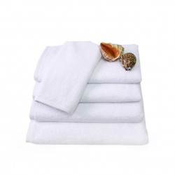Białe ręczniki hotelowe 70x140cm Rimini 100% bawełna 500 g/m2