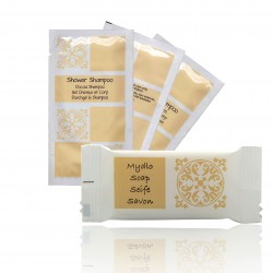 Acanto Shampoo und Duschgel 2in1 Sachet 10ml 100 Stk. und Seife 14g 100 Stk.