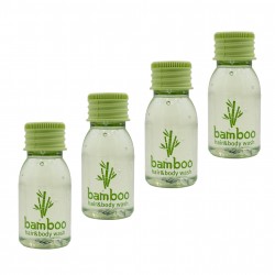 Hotel Shampoo&Duschgel 2in1 Flasche 20ml Bamboo 50 Stück