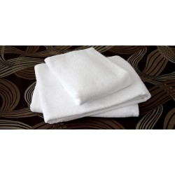 Białe ręczniki hotelowe 70x140cm Aqua 500 g/m2 100% bawełna