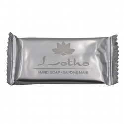 Zestaw mydełko hotelowe Lotho Silver 10g 500szt + Szampon-żel 10ml 500szt