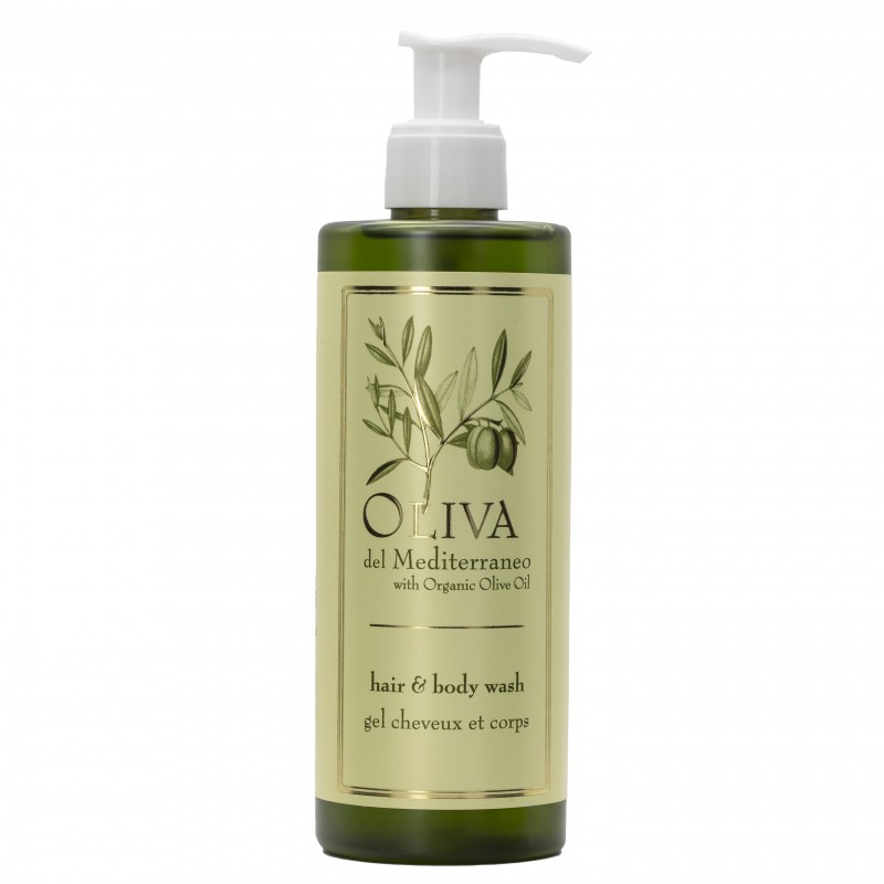 OLIVA Gel-Shampoo 300 ml in einer runden Flasche