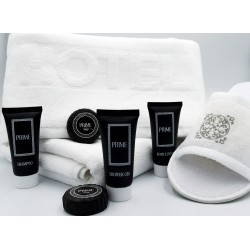 KISSEN |  Hotel Handtuch weiss "HOTEL" 500 g/m2 100% Baumwolle