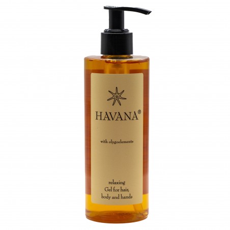 Szampon, żel, mydło 3w1 Havana w okrągłej butelce 300ml