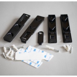 Uchwyt do dyspensera 300ml Invisible holder 4szt