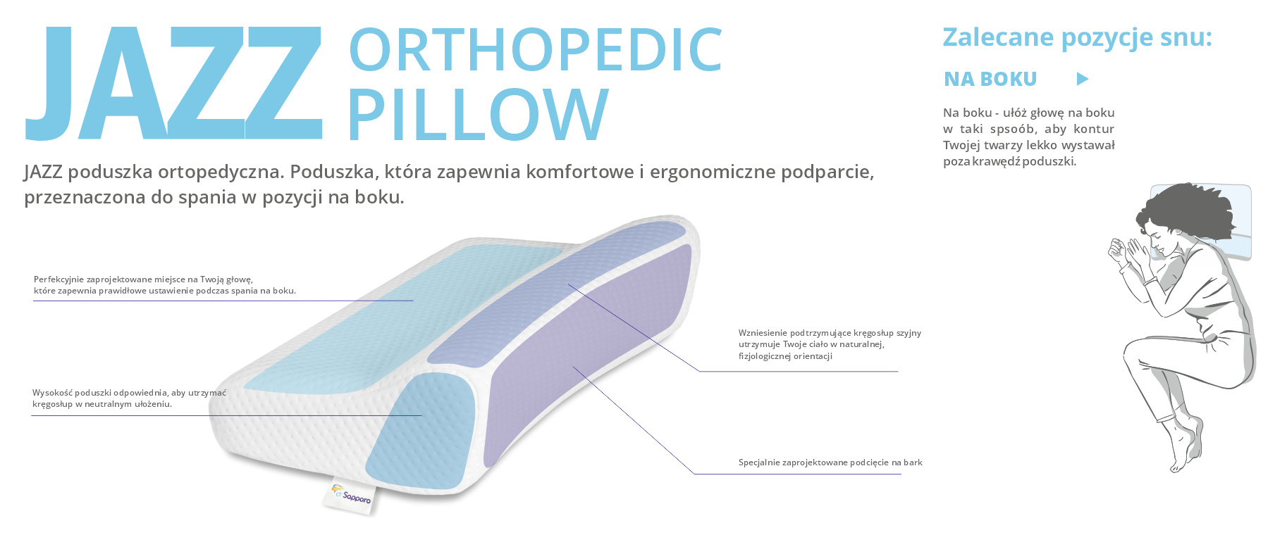 poduszka ortopedyczna comfort-pur